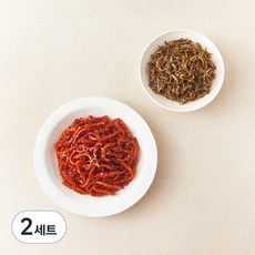 마른반찬 고추장진미채 250g + 멸치볶음 250g 세트, 500g, 2세트