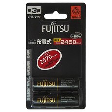 FUJITSU 富士通充電池 HR-3UTHC 低自放 AA/3號, 2個, 1組
