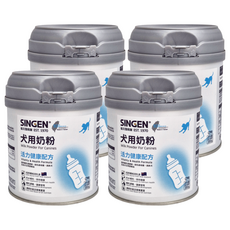 SINGEN 信元發育寶 CP6 犬用奶粉, 活力健康配方, 新西蘭純淨乳源, 200g, 4罐