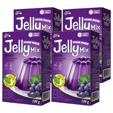 Bread Garden 葡萄口味果凍粉, 100g, 4盒