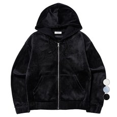 폴햄 여성용 코듀로이 본딩 후드집업