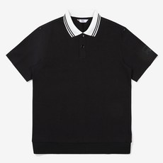 휠라골프 남성용 요꼬배색 티셔츠 FG2TSF2202M