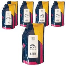 예스잇 6% 헤어컬러 산화제, 6개