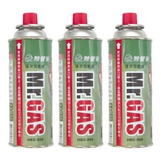 HouseKeeper 妙管家 MR.GAS 通用瓦斯罐 HKG-006 綠色, 220g, 3個
