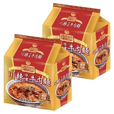 台酒 特饌 川辣水煮牛肉麵 Set, 口感軟嫩, 湯頭麻香濃郁, 6包