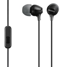 SONY 索尼 MDR-EX15AP 立體聲耳機, 黑色