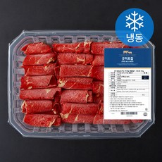 굿미트찹 호주산 우목심 돌돌말이 샤브용 (냉동), 700g, 1개