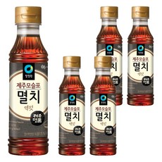 청정원 제주 모슬포 멸치액젓, 400g, 5개