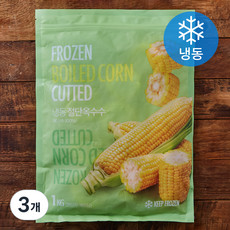 절단 옥수수 (냉동), 3개, 1kg