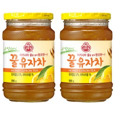 OTOKI 不倒翁 蜂蜜柚子茶, 500g, 1罐, 2罐