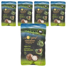 Macadamias Australia 頂級帶殼夏威夷果 原味 225g, 5包