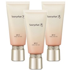 Sooryehan 秀雅韓 台灣公司貨 妍 耀妍絲絨全效BB霜 SPF50+ PA+++, 50ml, 自然色, 3條