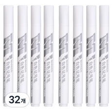 엠앤지 유성 마카펜 화이트, 32개, 1색