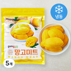 곰곰 망고미트 (냉동), 5개, 500g