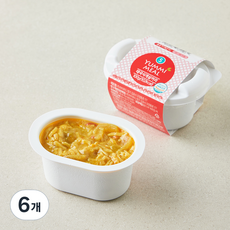 얌이밀 아기반찬 태국식 게살커리, 100g, 6개