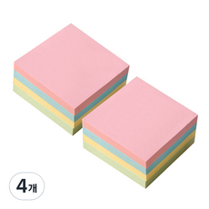 Yoland Alteulpaek便利貼 76*76mm, 4 種顏色, 4個