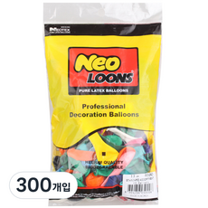 Neo LOONS 13cm 圓形氣球, 標準混合, 3個