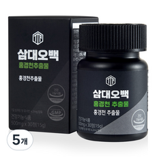 삼대오백 홍경천 추출물 15g, 30정, 5개