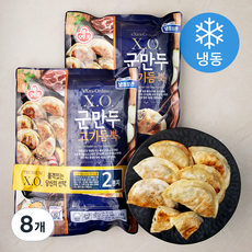 오뚜기 XO 군만두 고기듬뿍 (냉동), 390g, 8개