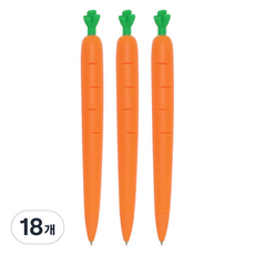 pinkfoot 紅蘿蔔自動筆, 0.5mm, 18個