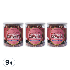럭셔리발란스 강아지용 유혹 져키간식, 소고기, 9개, 200g