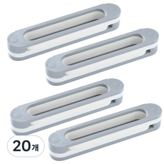 모나코올리브 무타공 3단 폴딩 슬리퍼 홀더, 그레이, 20개