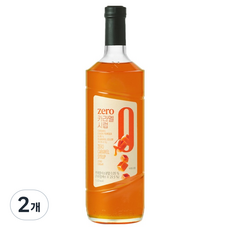 네이쳐티 zero 카라멜 시럽, 2개, 1L