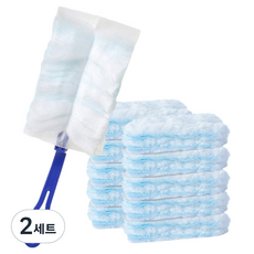 Bomari 除塵刷 握柄 + 補充包 20入 組 ONE SIZE, 2套, 混合色