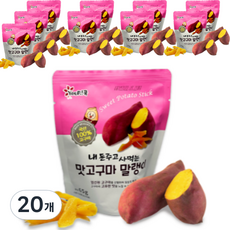 即食地瓜條, 65g, 20個