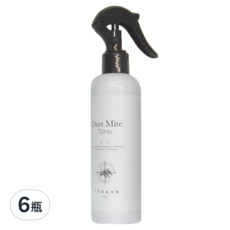 CHEF CLEAN 淨毒五郎 衣物驅蟎噴霧，植物清香，舒緩天竺葵香氣，99.9％有效驅蟎，適用於孕婦、嬰幼兒及寵物環境, 260ml, 6瓶