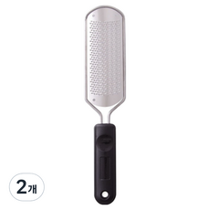 글로어스 부드러운 풋파일 발각질제거 블랙M, 112g, 2개, 1개입
