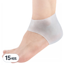 알럽홈 발 뒤꿈치 보호 젤 패드 양발 세트 블루, 15세트