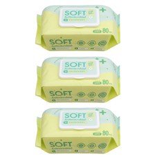 FAmILyLIFE 生活 特厚抗菌超柔細濕巾 居家外出多用途, 1入, 3包