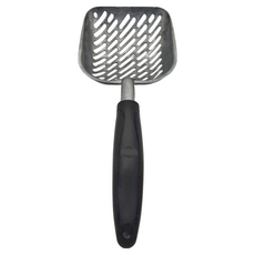 貓砂鏟 不鏽鋼/斜紋, 31.5 x 12 x 4.5cm, 1個