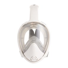 더나이스 프리미엄 폴더블 스노클링 마스크, 화이트