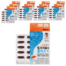 리얼닥터 간에 좋은 밀크씨슬에 플러스, 30정, 10박스