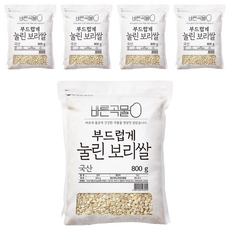 韓國大麥米麥片, 800g, 5個