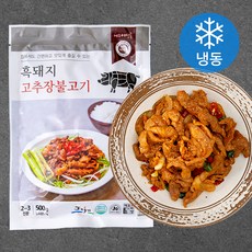 어멍돈 흑돼지 고추장불고기 (냉동), 500g, 1개