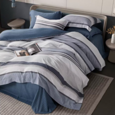 LoveCity 寢城之戀 台灣製 吸濕排汗萊賽爾天絲 兩用被床包組(米卡/特大7尺)