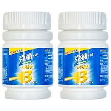 克補+鋅加強錠, 60錠, 2瓶