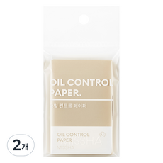 미샤 오일 컨트롤 페이퍼, 100개입, 2개
