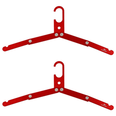 Mountainhiker 山之客 鋁合金衣架 SZK212, 紅色, 2個