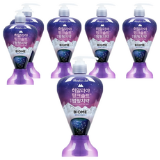 히말라야핑크솔트 바이옴 구취전문 펌핑치약, 285g, 6개