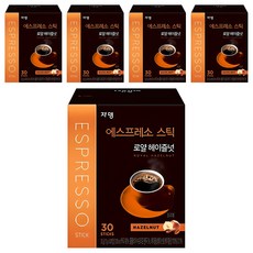 에스프레소스틱 로얄 헤이즐넛, 1g, 30개입, 5개