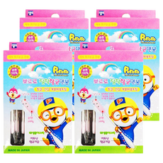 뽀로로 유아용 점착 항균 면봉, 30개입, 4개