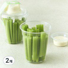 All바른농장 한컵 샐러드스틱 샐러리, 2개, 180g