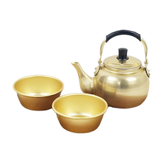 PAULUS 懷舊洋銀馬格利酒杯雙人套餐 1L, 金色系, 1套