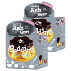 eZn 布丁染髮劑 70ml, 棉花堡灰灰色, 2個