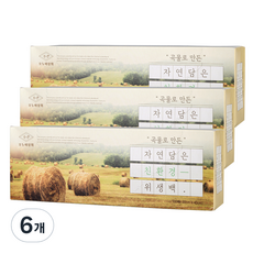 오누이상회 곡물로 만든 자연담은 위생백 대 30cm x 40cm, 대(L), 100개입, 6개