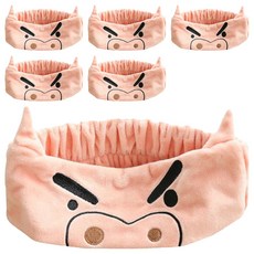 蠟筆小新造型洗臉髮帶, 武里武里, 6個